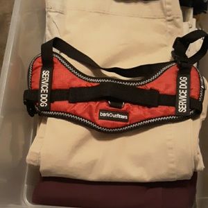 Service dog no pull harness. For a med. Dog